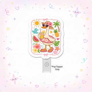 Tropical Vibes Guru Pop Topper