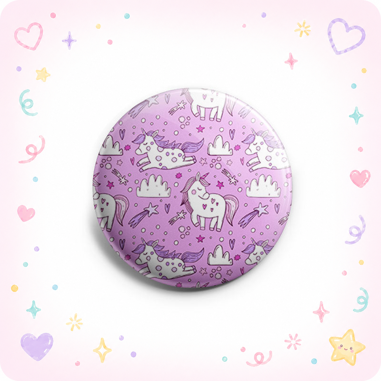 Unicorn Doodle Topper - - Topperswap
