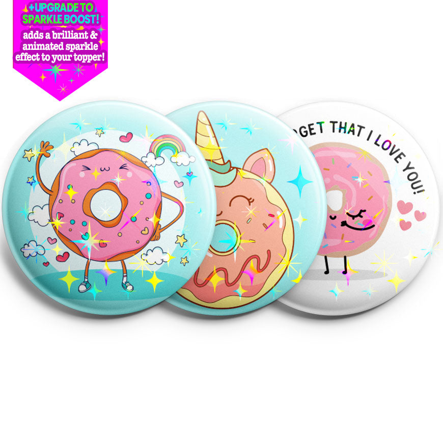 Delicious Donut 3-Pack (Save 5%) - - Topperswap