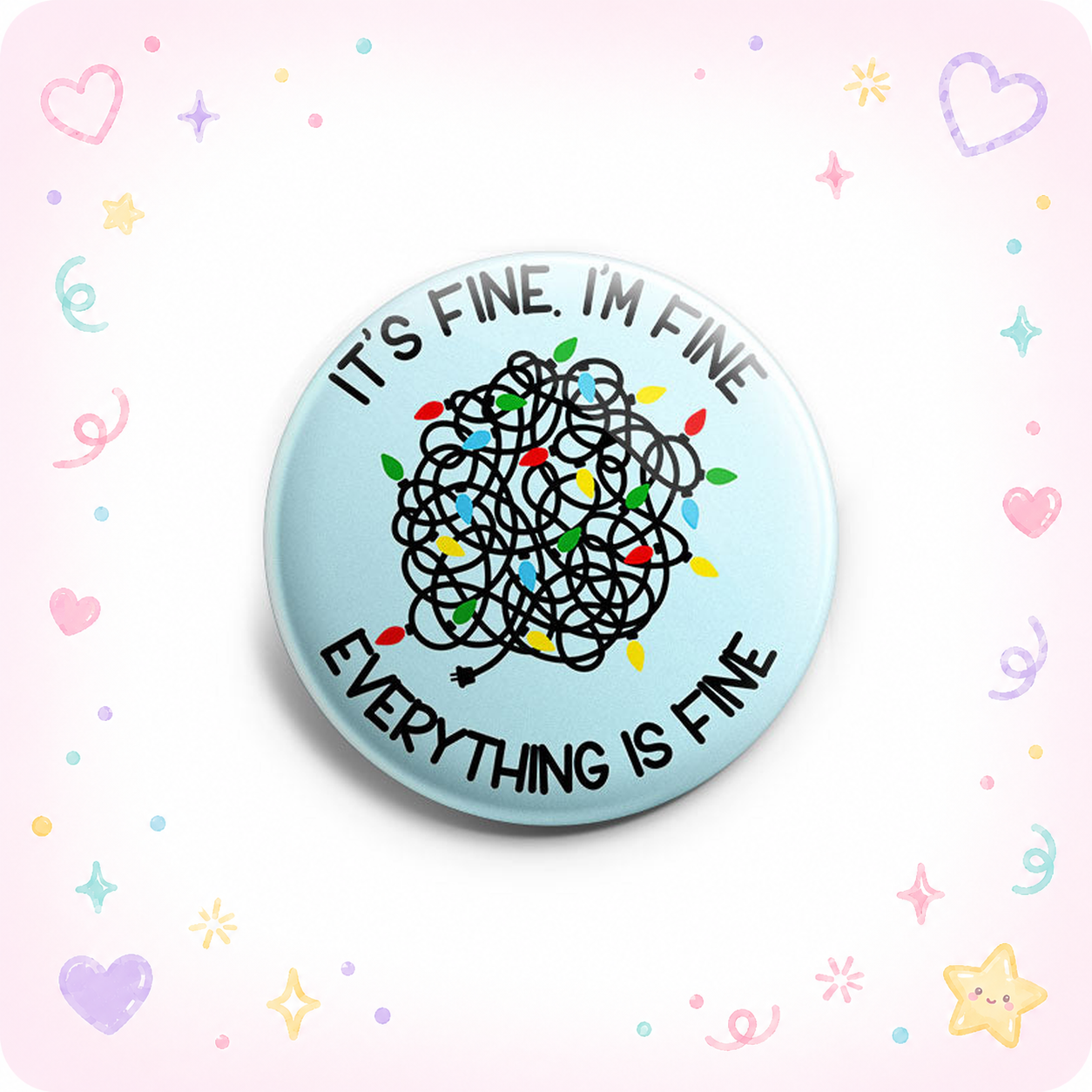 Everything’s Fine Lights Topper - - Topperswap