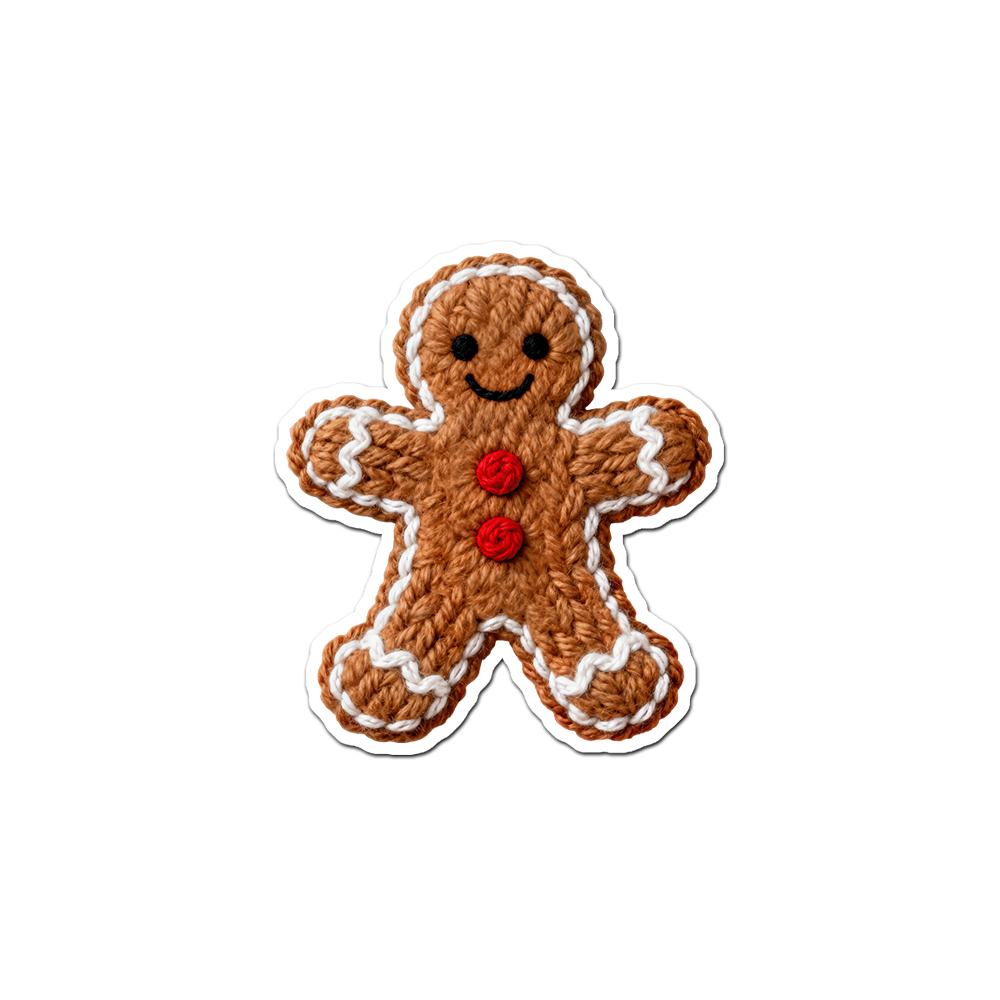 Gingerbread Joy Guru Sticker - - Topperswap
