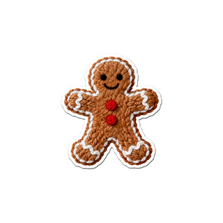 Gingerbread Joy Guru Sticker