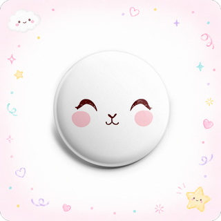 Blushing Bunny Face Topper