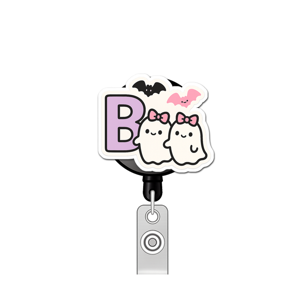 Boo-tiful Chaos Queen Pop Topper Swapfinity Retractable ID Badge Reel - - Topperswap