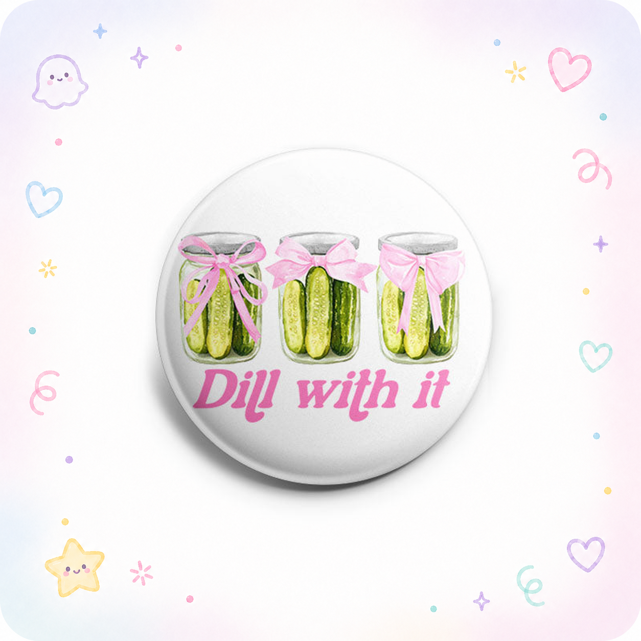 Dill With It Pickles Topper - - Topperswap