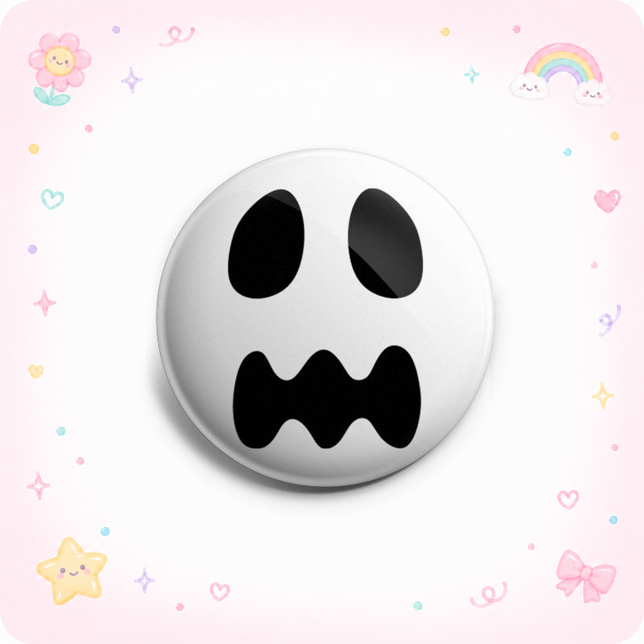 Scary Ghost Face Topper - Vault - - Topperswap