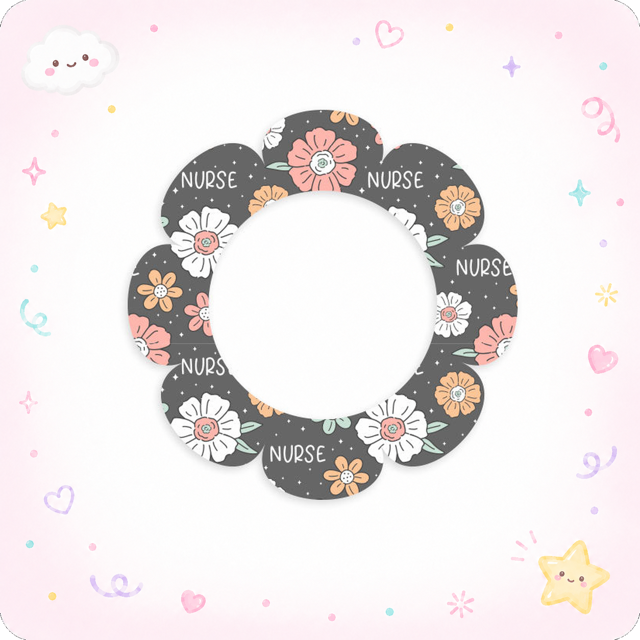 Nurse Floral Dark Swapper - - Topperswap