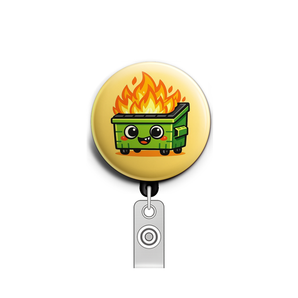 Chaos Coordinator Swapfinity Retractable ID Badge Reel - - Topperswap