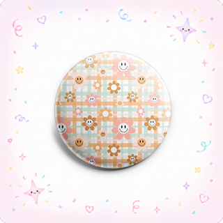Smiley Flannel Florals Topper