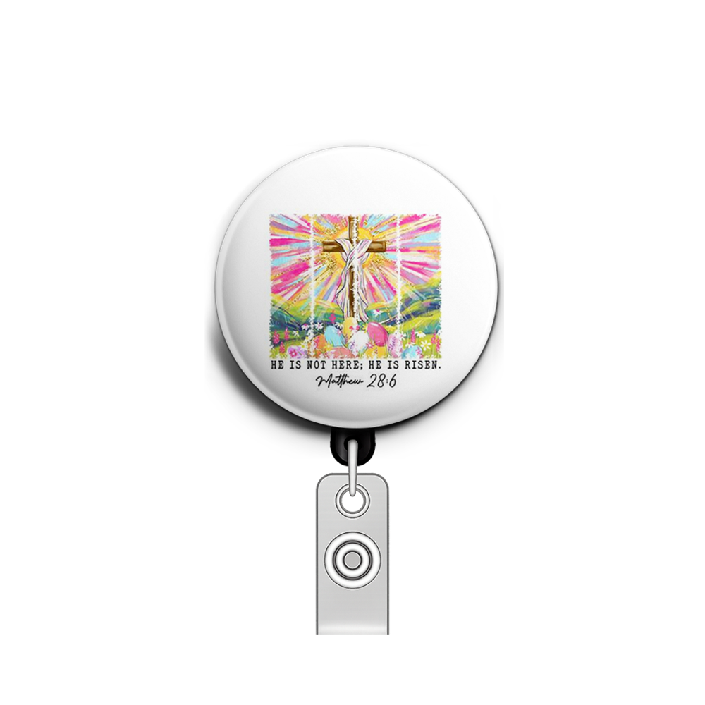 Risen Revelation Swapfinity Retractable ID Badge Reel