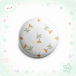 Palm Pattern Topper