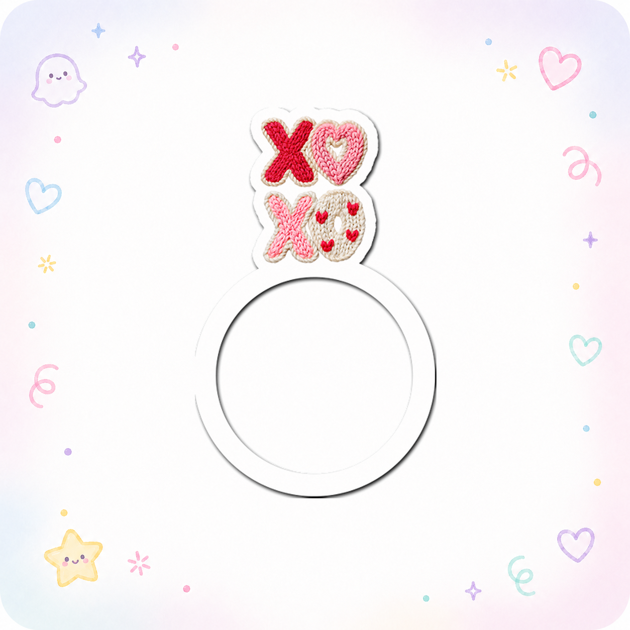 Hug & Kiss Swapper Frame - - Topperswap