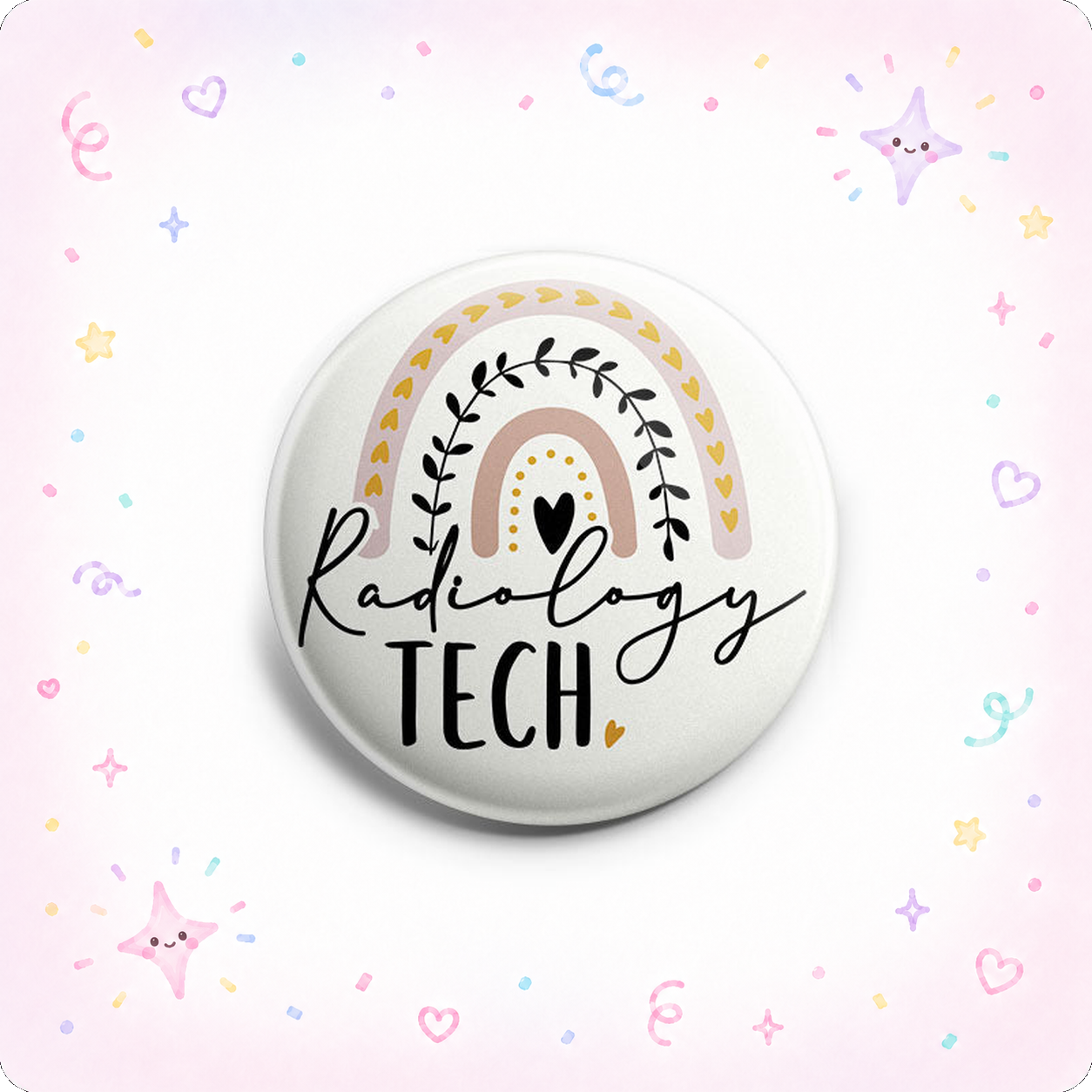 Radiology Tech Rainbow Topper - - Topperswap