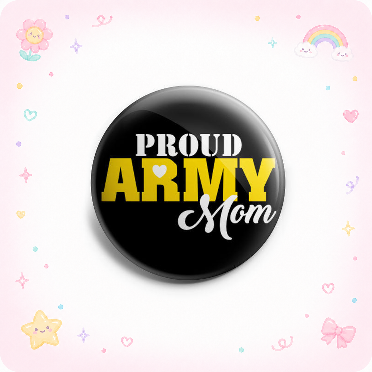 Proud Army Mom Topper - - Topperswap