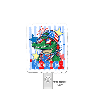 Alligator Americana Legend Pop Topper