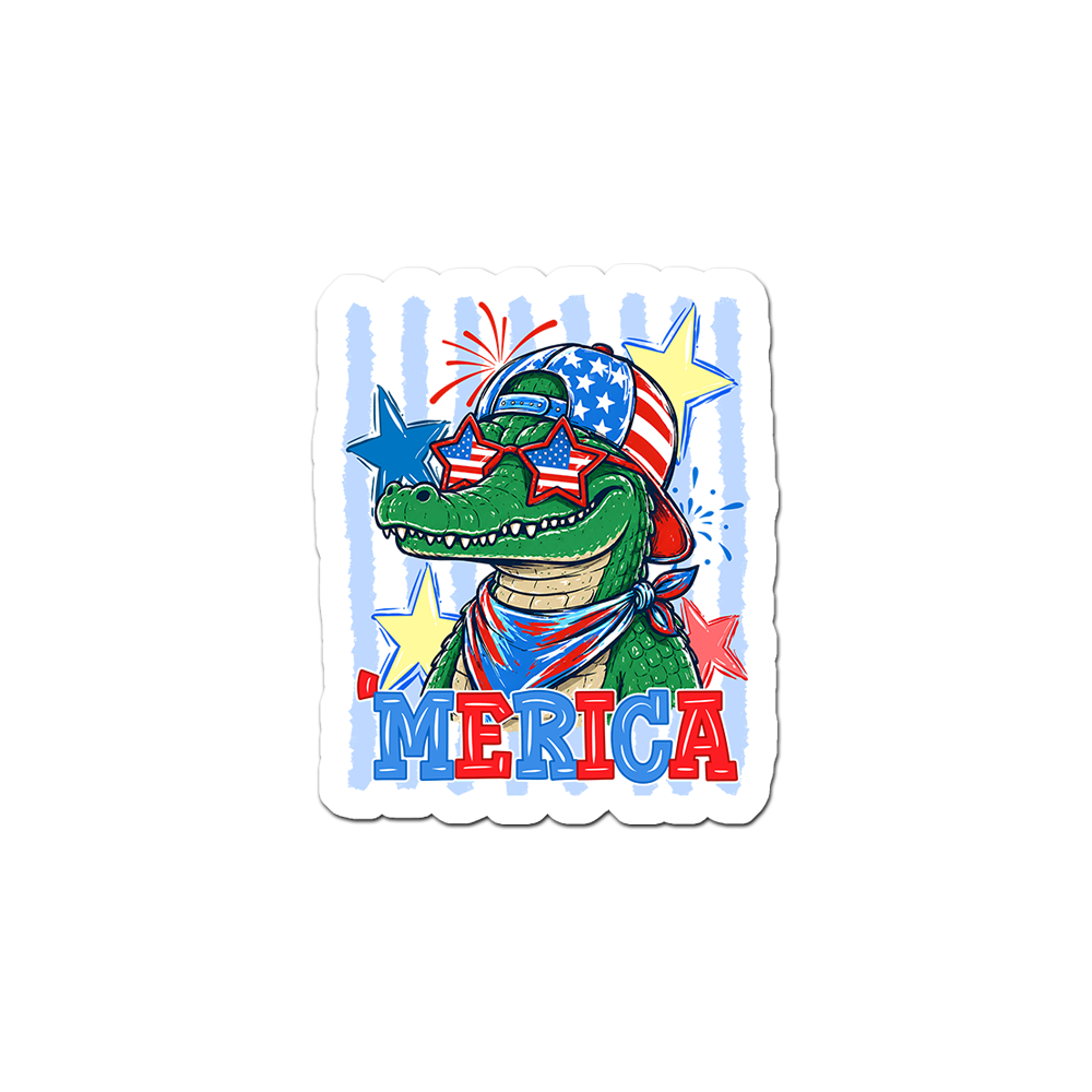 Alligator Americana Legend Sticker - - Topperswap