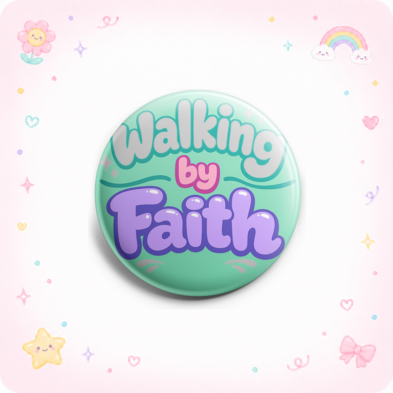 Walking by Faith Topper - - Topperswap