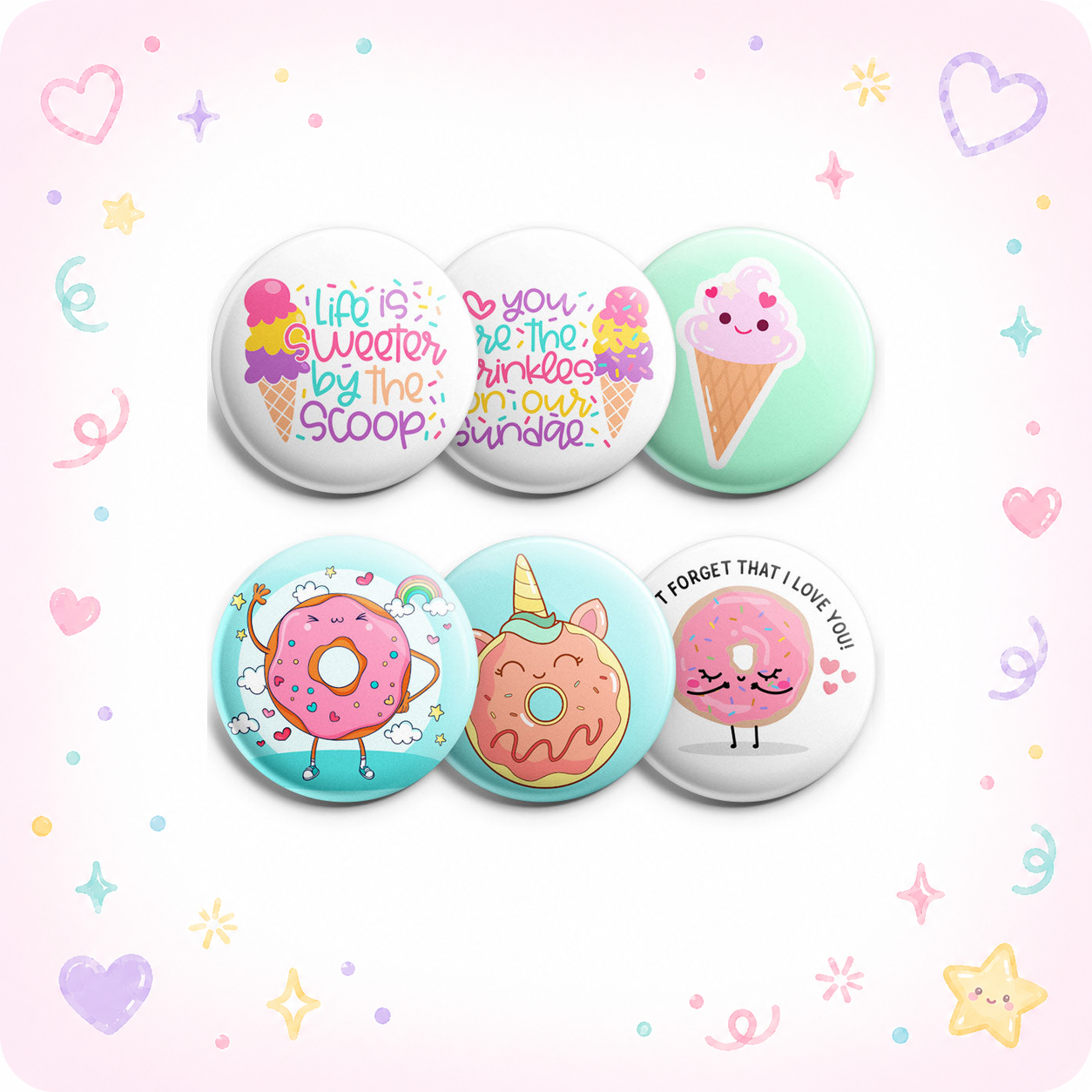 Sweet Sayings 6-Pack (Save 15%) - - Topperswap
