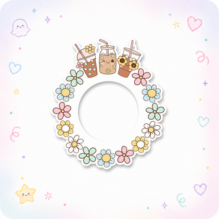 Floral Iced Coffee Swapper