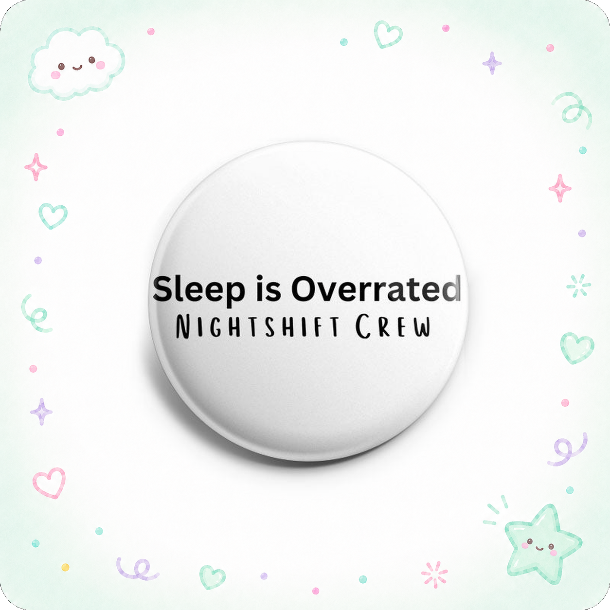 Sleep Overrated Topper - - Topperswap