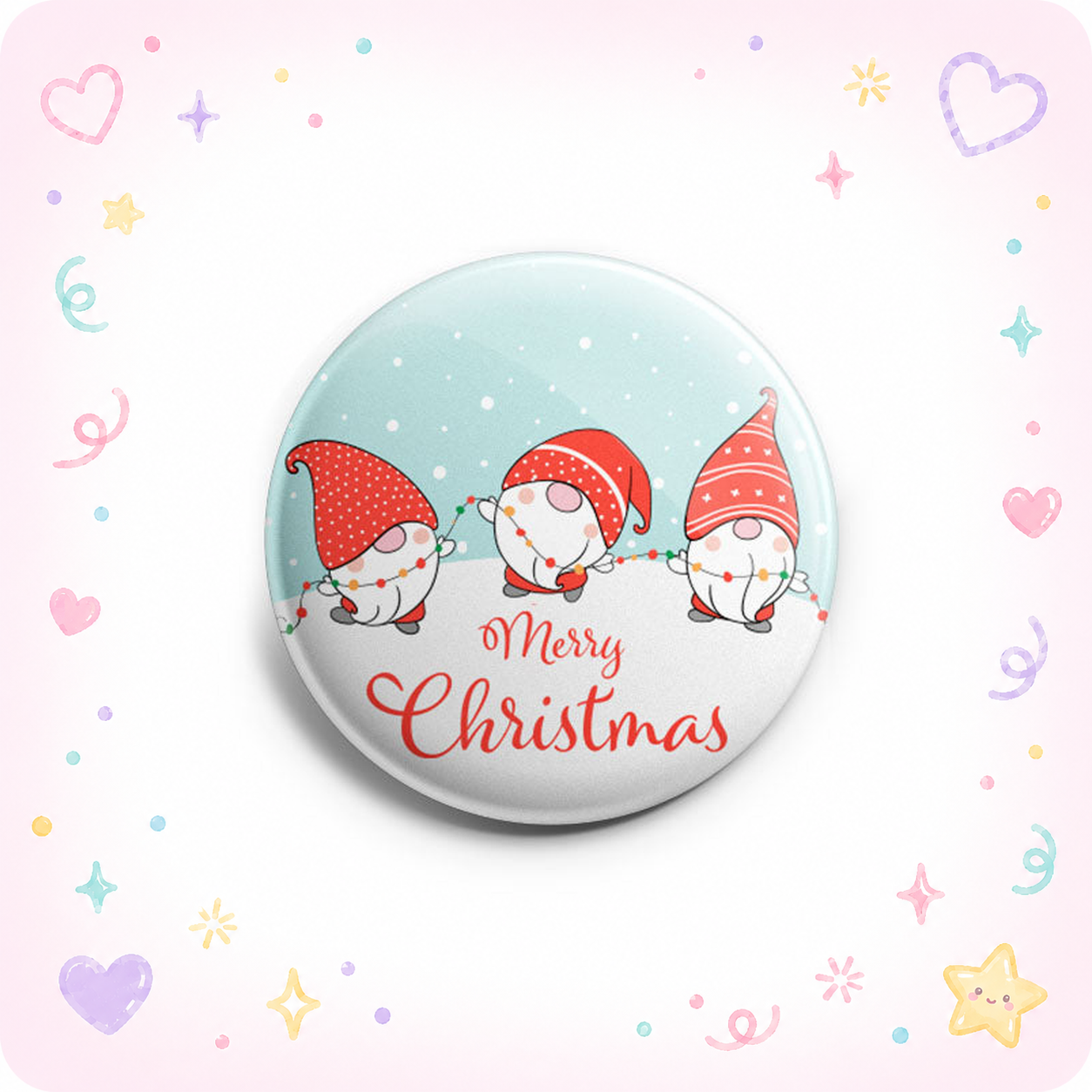 Merry Christmas Gnomes ’21 Topper - - Topperswap