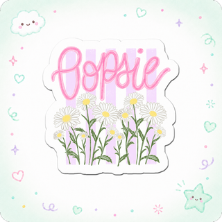 Daisy Daydream Diva Sticker