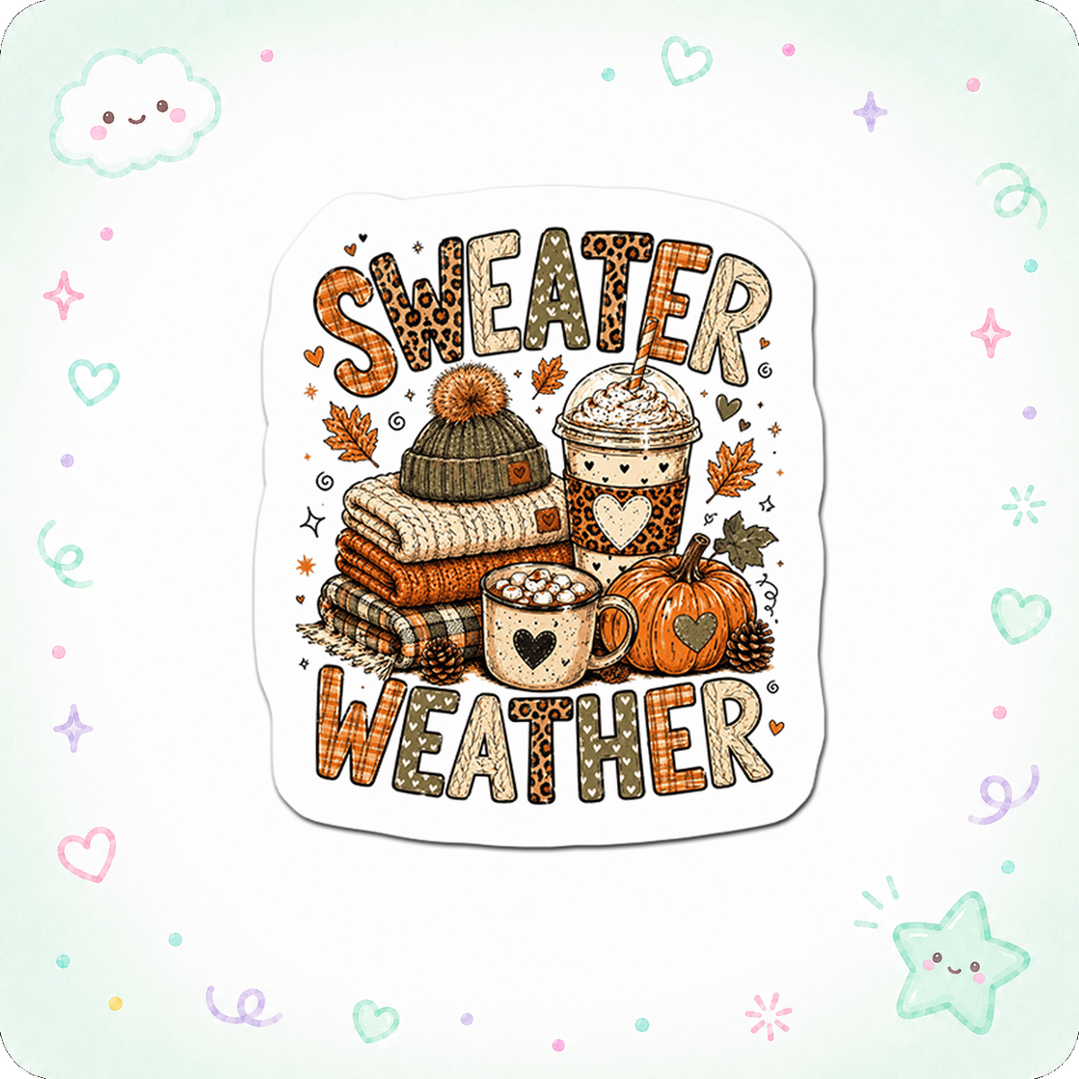 Pumpkin Spice Prophet Sticker - - Topperswap