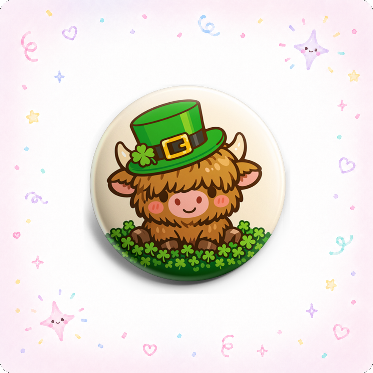 Highland Cow Leprechaun Hat ๐๐ฎ Topper - - Topperswap