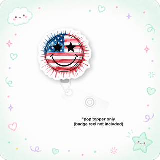 Star-Spangled Splash Pop Topper