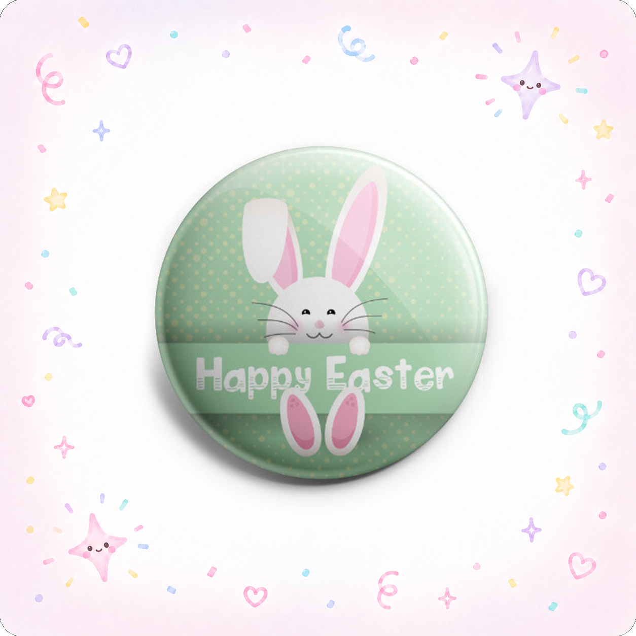 Happy Easter Bunny Topper - Vault - - Topperswap