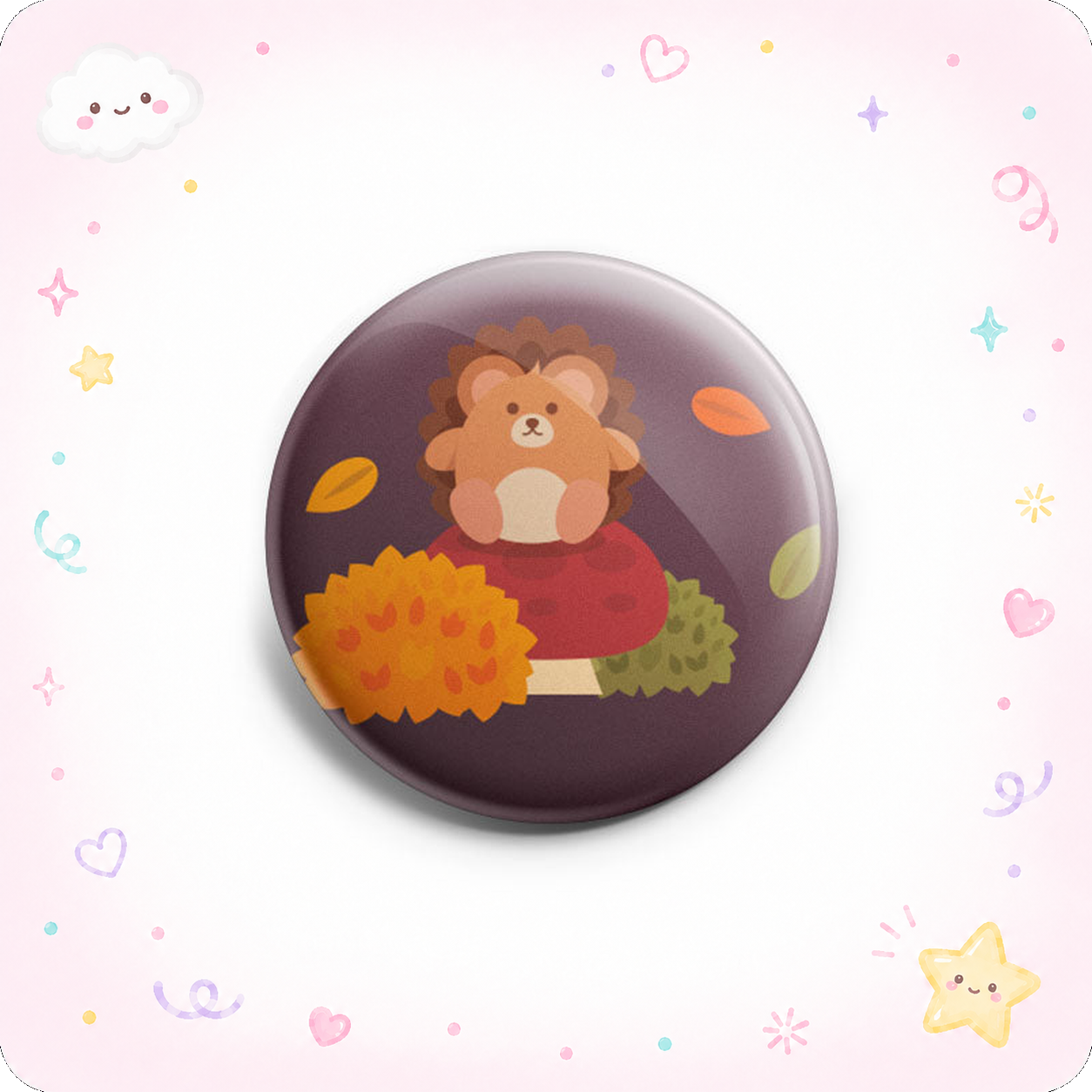 Bouncy Hedgehog Topper - - Topperswap