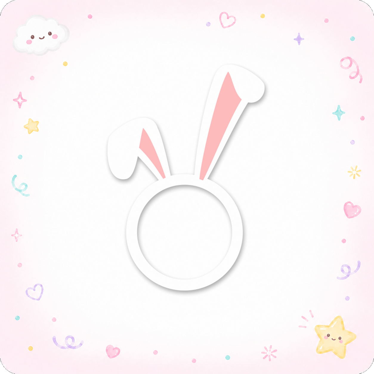 Bunny Ears Swapfinity Swapfinity Swapper Frame - - Topperswap