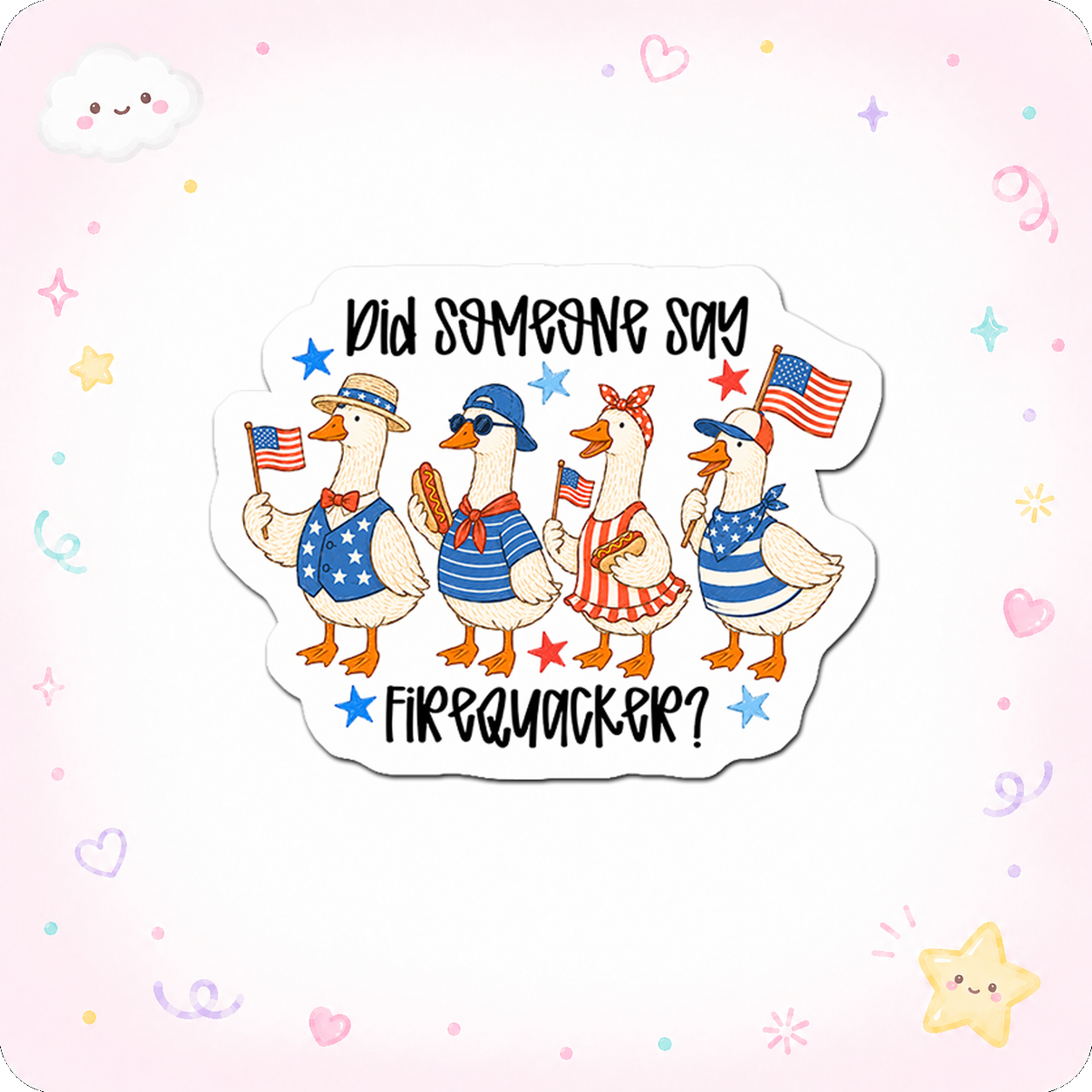 Firequacker Fiesta Maestro Sticker - - Topperswap