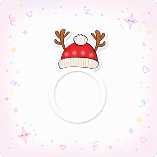 Beanie-Capped Reindeer Antler Swapper