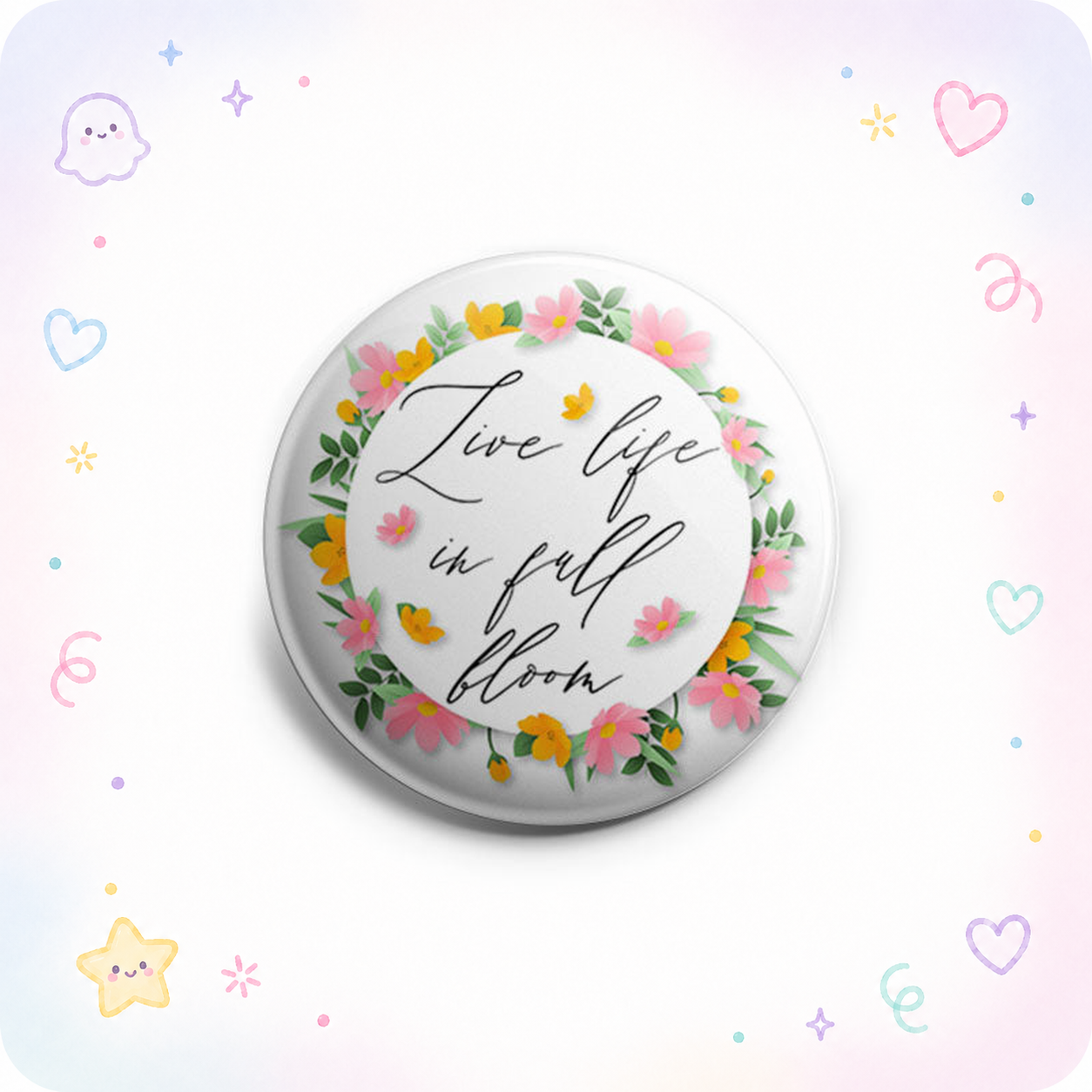 Live Life in Full Bloom Topper - - Topperswap