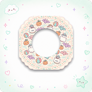 kawaii halloween pattern Swapper Frame