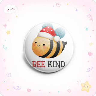 Bee Kind Santa Bee Topper