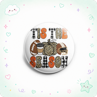 Pigskin & Pumpkin Prints Topper