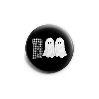 Gingham Boo Ghosts Topper