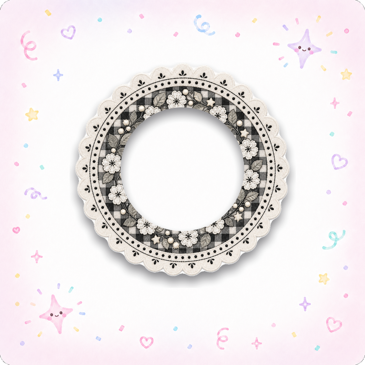 boo ghost lettering Swapper Frame