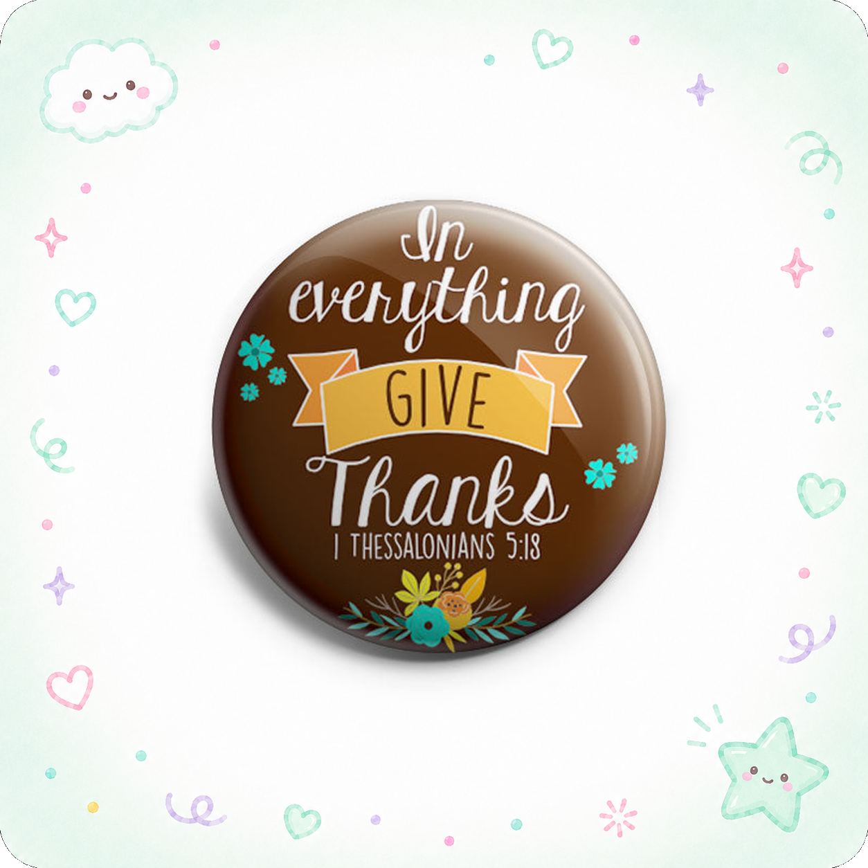 In Everything Give Thanks Topper - Vault - - Topperswap