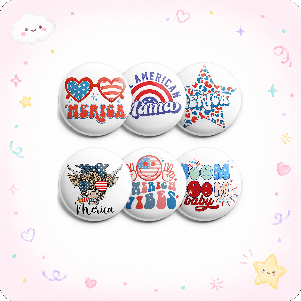 American Made 6-Pack - - Topperswap