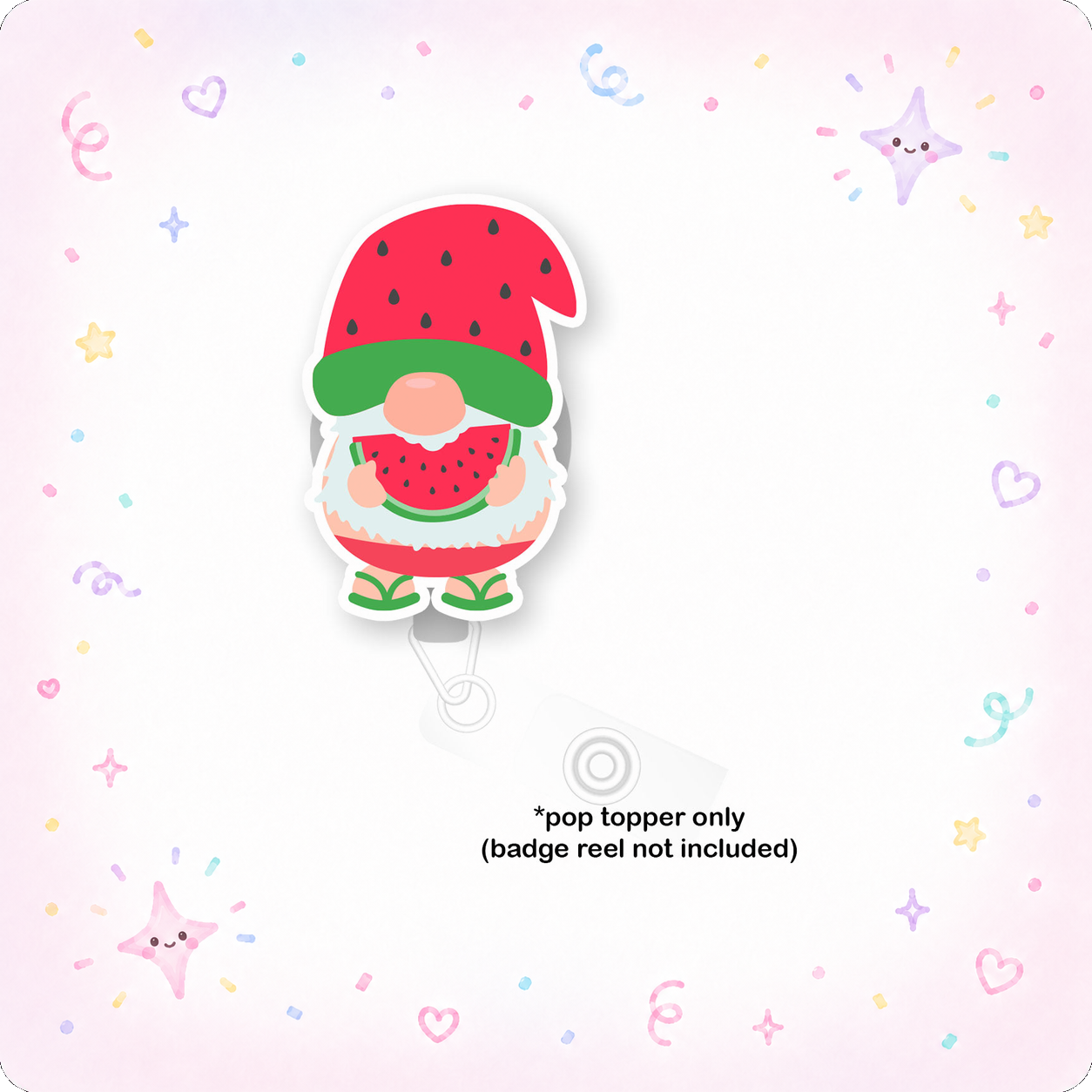 Sandy Shores Gnome Pop Topper - - Topperswap