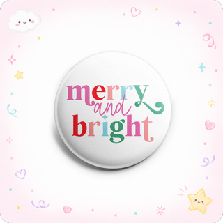 Merry and Bright Rainbow Topper