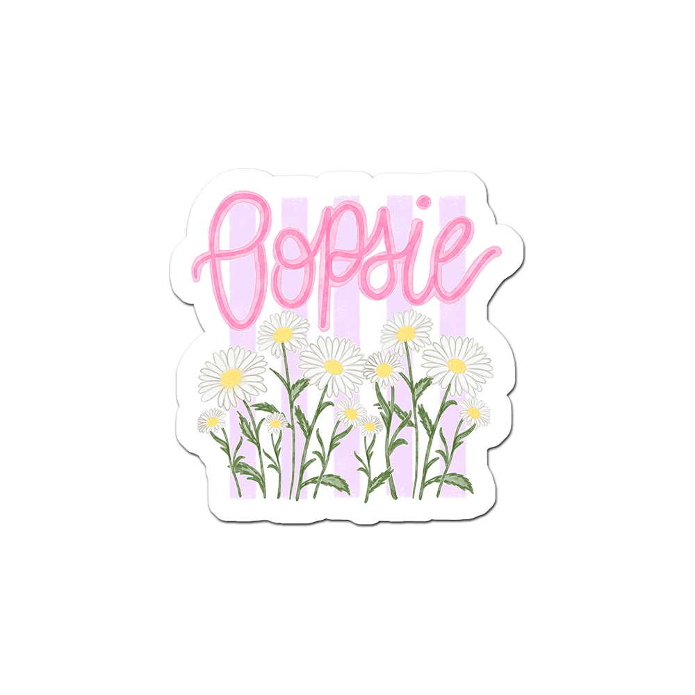 Daisy Daydream Diva Sticker - - Topperswap