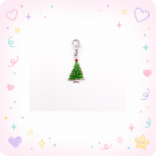 Festive Christmas Tree Charm Swapfinity Badge Reel Add-on