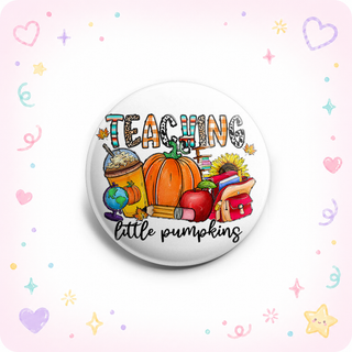 Teach Little Pumpkins Topper
