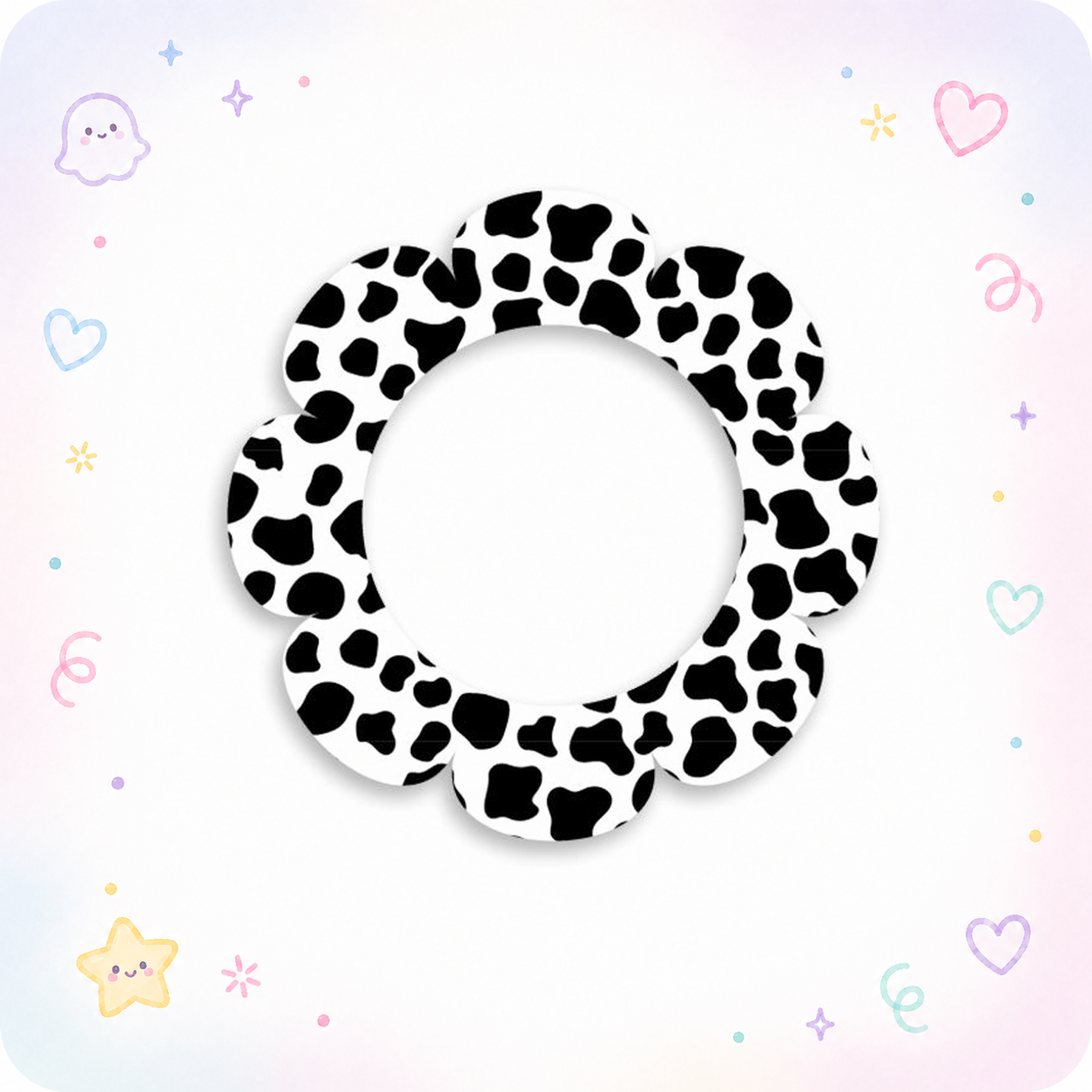 Cow Pattern Swapper Frame - - Topperswap