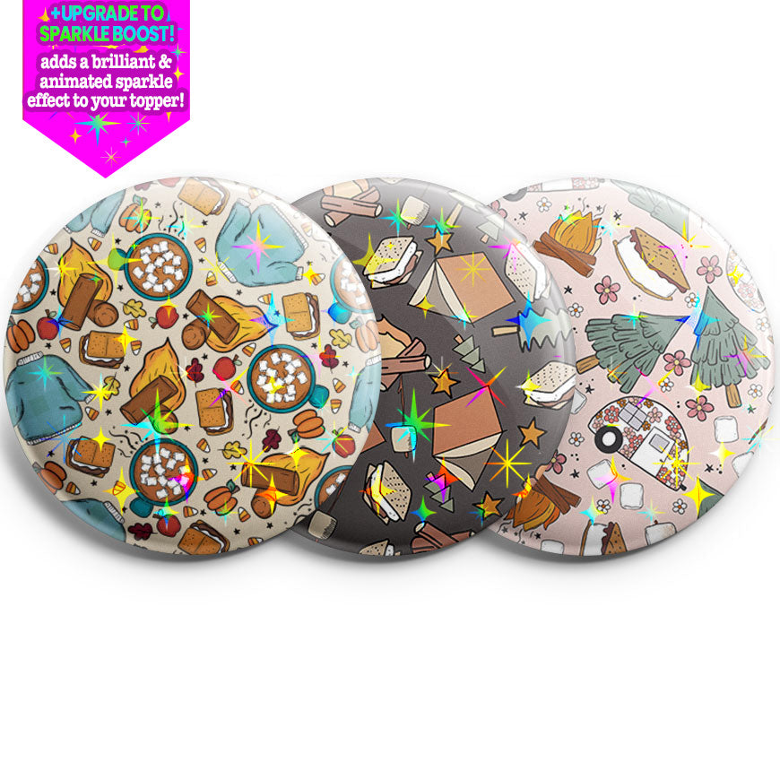Campfire Coziness Topper 3-Pack (Save 5%) - - Topperswap