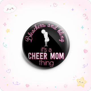 It's A Cheer Mom Thing Topper